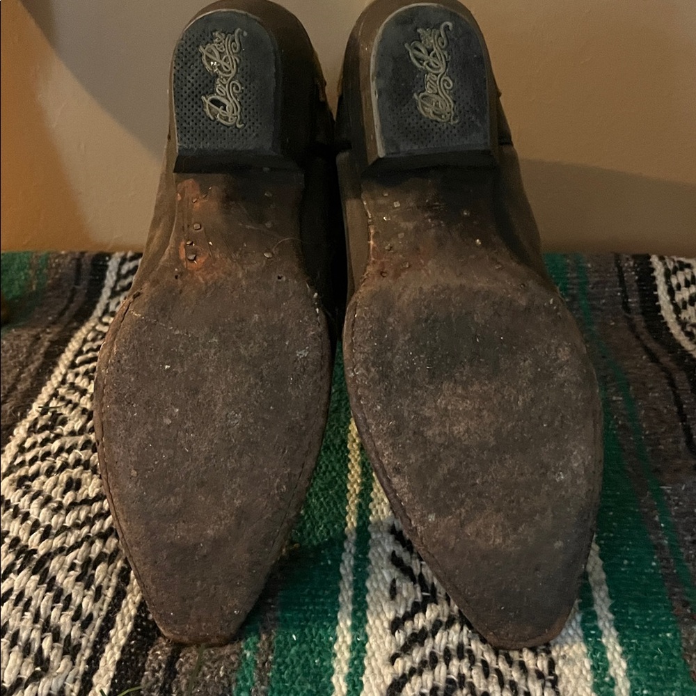 Dan Post Vintage Bluebird western cowboy boots ladies 8.5 - Picture 8 of 16